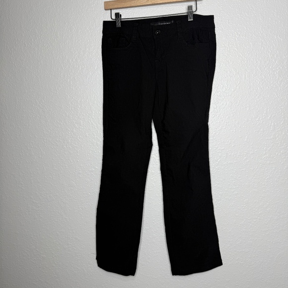Calvin Klein Jeans Black size 8 low rise with flare - Picture 1 of 7